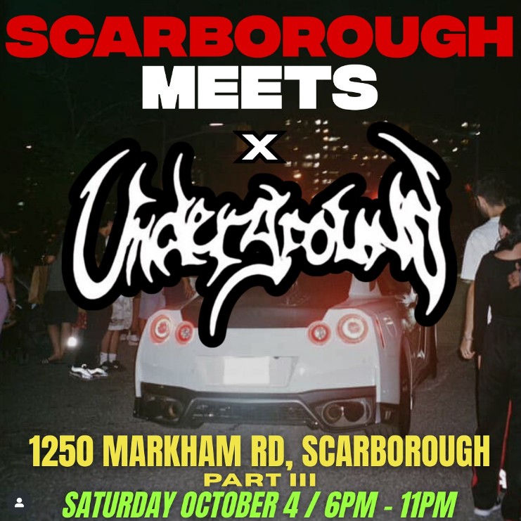 Scarborough Meets x Underground Season Closer Meet! flyer